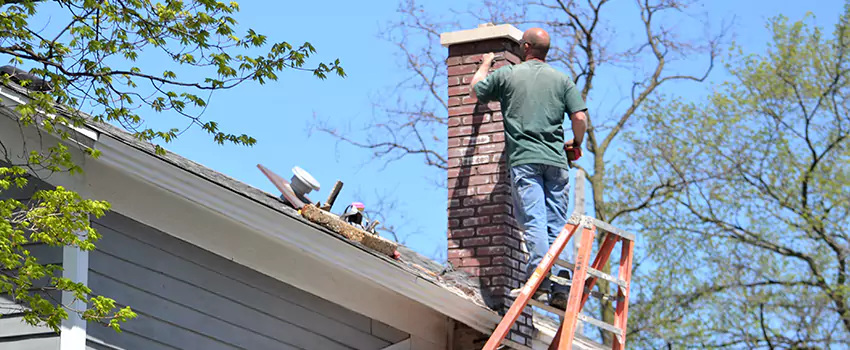 Vinyl and PVC Chimney Flashing Installation in Los Lunas, NM