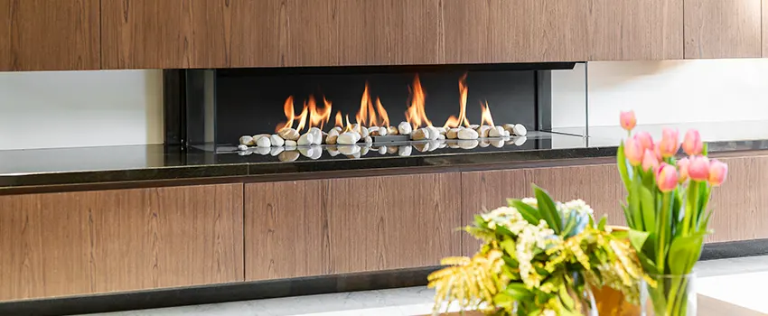 Double-height Fireplace Design Refurbishment in Los Lunas, New Mexico